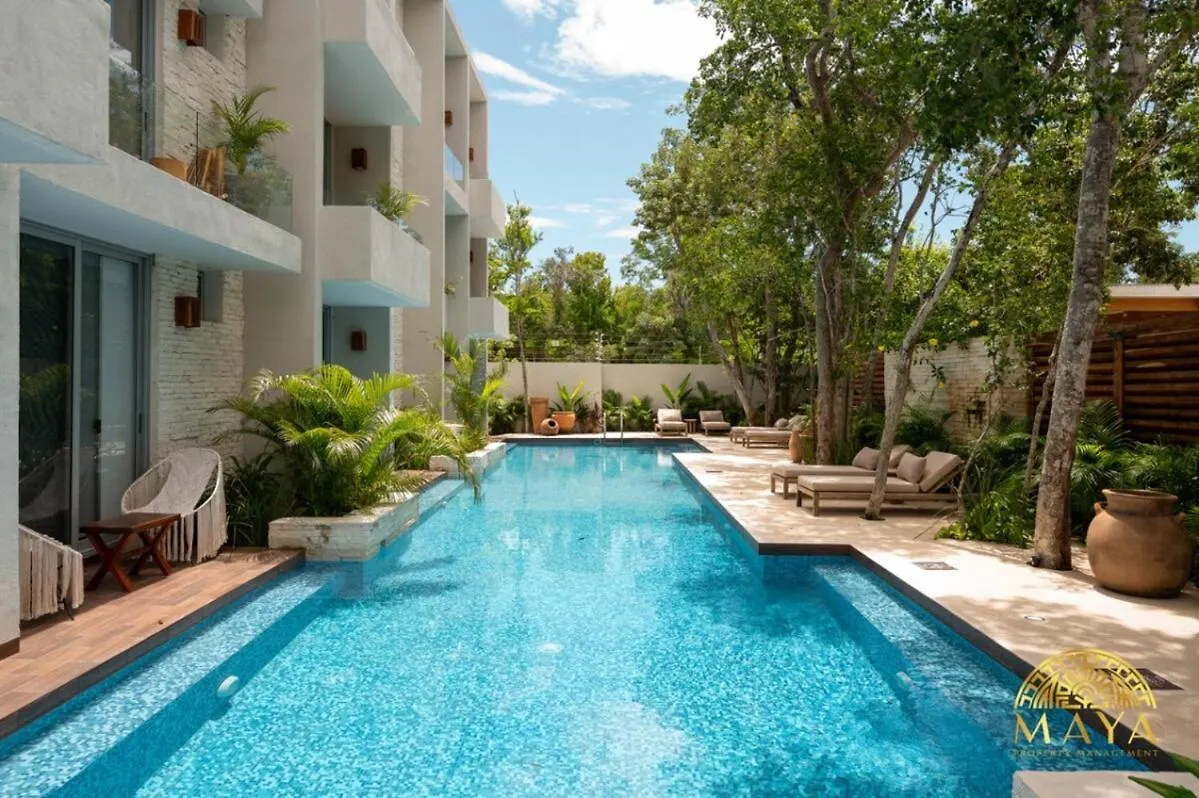 Apartment Nhoa 312A Lux 2Br Condo Top Jungle View Aldea Zama Tulum