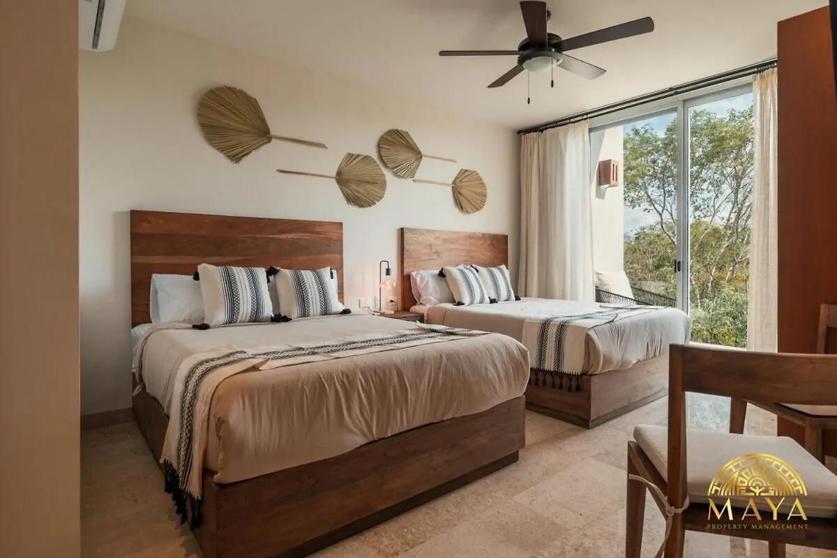 Nhoa 312A Lux 2Br Condo Top Jungle View Aldea Zama Tulum Mexico