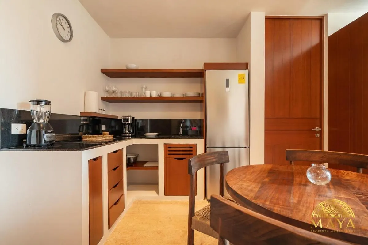 Nhoa 312A Lux 2Br Condo Top Jungle View Aldea Zama Tulum Apartment