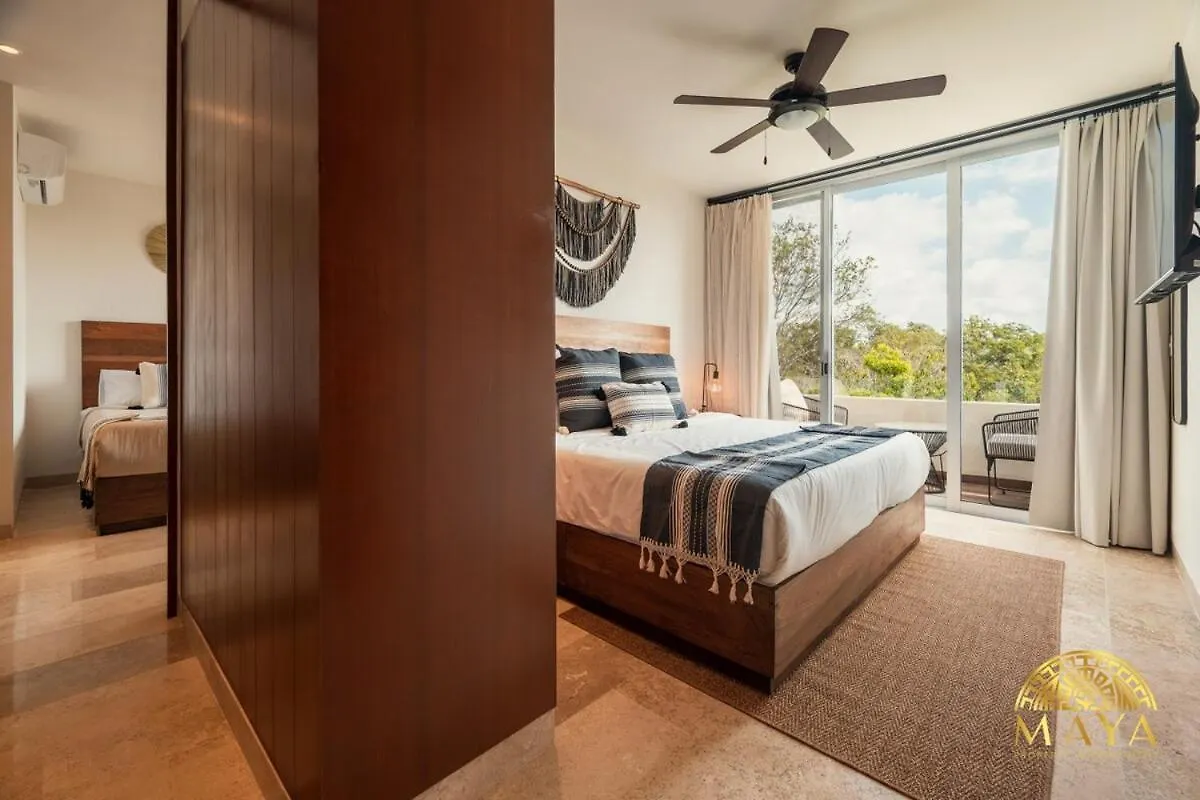 Apartment Nhoa 312A Lux 2Br Condo Top Jungle View Aldea Zama Tulum